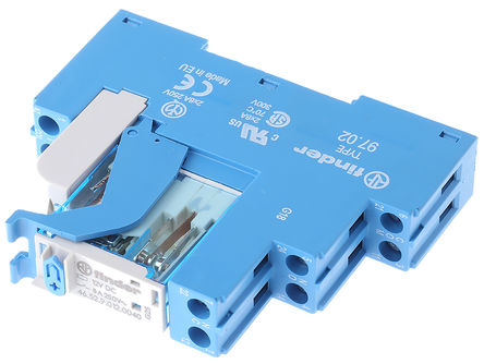 Finder - 4C.02.9.012.0050 SPA - Finder 4C.02.9.012.0050 SPA ppS DIN܉ ӿ^ģK, 8A, 13.2V dc		