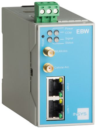 Insys Microelectronics - 10015751 - Insys Microelectronics {(dio)ƽ{(dio)·, RJ45 B, 2 ˿ - GSM/GPRS/EDGE, UMTS/HSPA, WLAN {(dio)ƽ{(dio)		