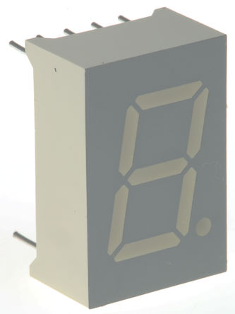 Kingbright - SA05-11GWA - Kingbright 1ַ 7  Gɫ LED a SA05-11GWA, 10 mcd, ҂Сc, 12.7mmַ, ͨװb		