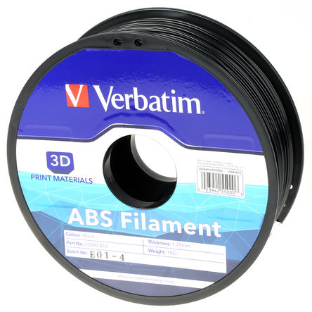 Verbatim - 55000 - Verbatim ɫ 1.75mmֱ FDM ABS 3D ӡC۽zĲ 55000, 1kg		