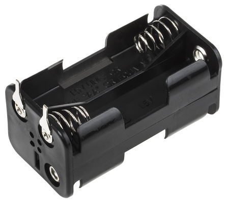 RS Pro - BATTERY HOLDER 4XAA (PCB) - RS Pro 4 AA PCB 늳, PCBb, Ȧ|c		