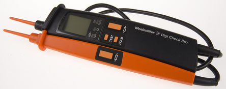 Weidmuller - Digi Check Pro 2MM -9201580000 - Weidmuller 9201580000 늉ָʾ, y 690V ac/dc, ͨz, LCD@ʾ, lyԇ, IP50 o		