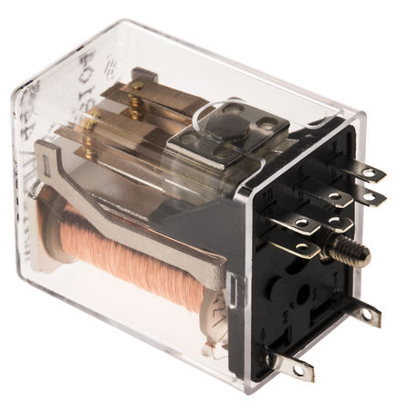 TE Connectivity - V23154C 421B104 1-1393806-1 - TE Connectivity V23154C 421B104 1-1393806-1 ppS PCB b ]i^, 2 A, 24V dc		