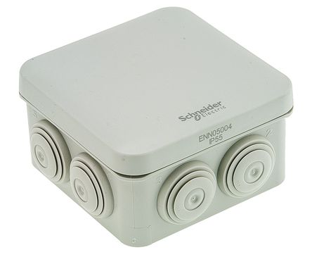 Schneider Electric - ENN05004 - Schneider Electric Mureva ϵ ɫ ABS IP55 Ӿ ENN05004, 80 x 45 x 80mm		
