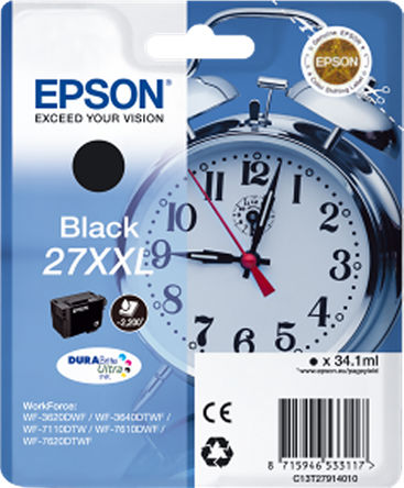 Epson - C13T27914010 - Epson ɫ ī, 27XXL̖ī, ڶN̖ӡC		