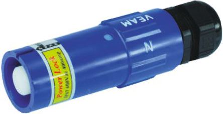 ITT Cannon - NLS-3-GY-S120-M40A - ITT Cannon Veam Powerlock ϵ IԴ |b ^ NLS-3-GY-S120-M40A, 400A~, 1 kV 		