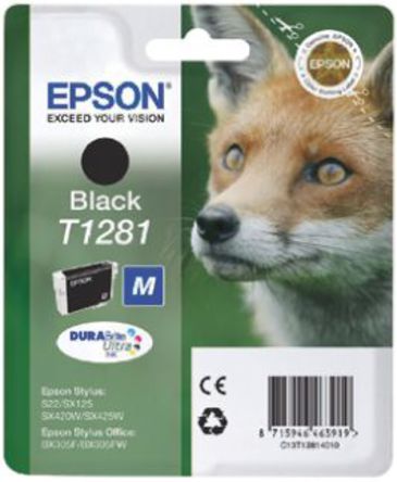 Epson - C13T12814010 - Epson ɫ ī, T1281̖ī, ڶN̖ӡC(j)		