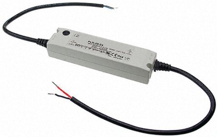 Mean Well - PLN-20-24 - Mean Well LED  PLN-20-24RS, 127  392 V ֱ90  277 V ݔ, 24Vݔ, 800mAݔ, 19.2W		