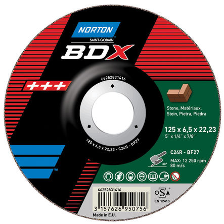 Norton - 66252831441 - Norton Grinding ϵ BDX ̼ ĥP 66252831441, 6600, 230mmֱ		
