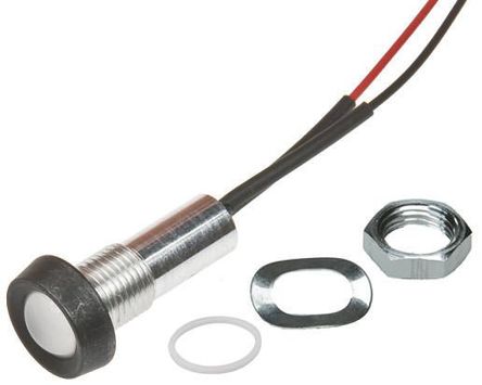 Oxley - STR/LH/8/FL30/AlGaAs - Oxley STR/LH/8/FL30/AlGaAs 8.1 mm ͹ tɫ LED ָʾ, Ӷ, 8mmb׳ߴ, 1.9 V		