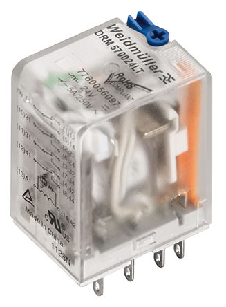 Weidmuller - 7760056097 - Weidmuller 7760056097 4 pS 尲b ӿ^ģK, 5A, 24V dc		