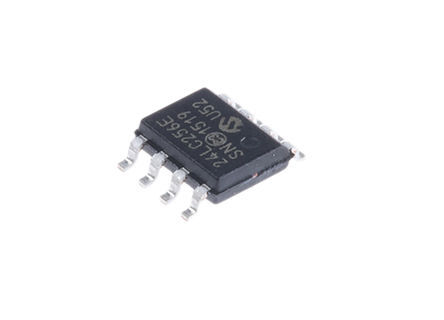 Microchip - 24LC256-E/SN - Microchip 24LC256-E/SN  EEPROM 惦, 256kbit,  - I2Cӿ, 900ns, 2.5  5.5 V, 8_ SOICb		