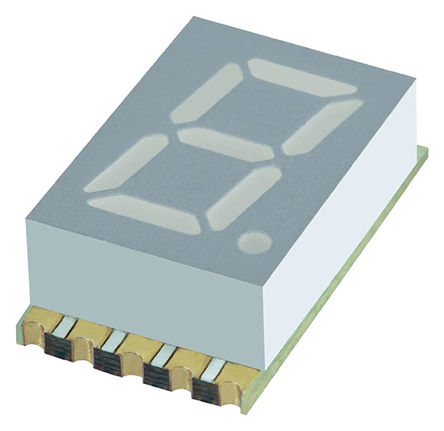 Kingbright - KCSC03-123 - Kingbright KCSC03 ϵ 1ַ 7  Gɫ LED (sh)a KCSC03-123, 12 mcd, ҂(c)С(sh)c(din), 7.62mmַ, 氲b		