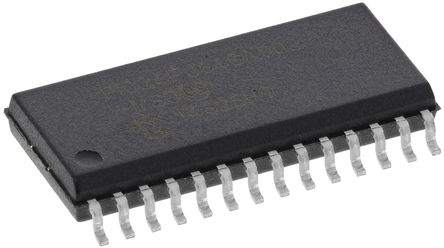 Microchip - PIC24FJ64GA002-I/SO - Microchip PIC24FJ ϵ 16 bit PIC MCU PIC24FJ64GA002-I/SO, 32MHz, 64 kB ROM W, 8 kB RAM, SOIC-28		