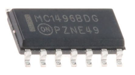 ON Semiconductor - MC1496BDG - ON Semiconductor MC1496BDG ƽ {/{, 300MHzI/Ql, 14_ SOICb		