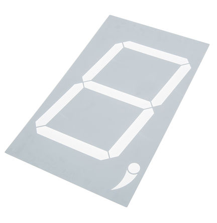 Kingbright - SC50-21SRWA - Kingbright 1ַ 7  tɫ LED a SC50-21SRWA, 50 mcd, ҂Сc, 127mmַ, ͨװb		