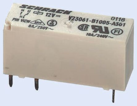 TE Connectivity - 1-1393222-2 - TE Connectivity V23061A1003A402 ΘO_(ki) PCB b ]i^, 6V dc		