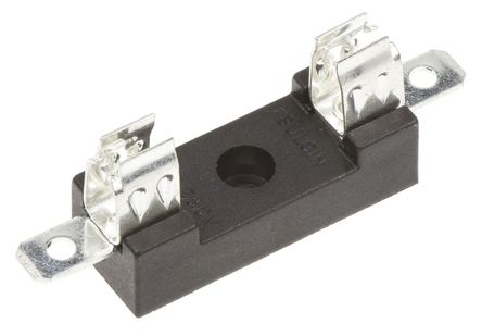 Bulgin - FX0326 - Bulgin 13A 250V wS PET b۔ FX0326, 6.3 (Dia.) x 32mm۔		