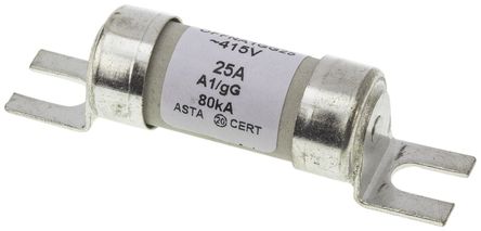 ABB - OFFNA1GG25 - ABB 25A A1ߴ gG ˨BƬ۔ OFFNA1GG25, BS 88˜, 13.5mmֱ, 56mmL, 415V		