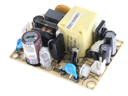 Mean Well - EPS-15-24 - Mean Well 15W ݔ Ƕʽ_PģʽԴ SMPS EPS-15-24, 120  370 V dc, 85  264 V acݔ, 24V dcݔ, 625mAݔ, 83%Ч		