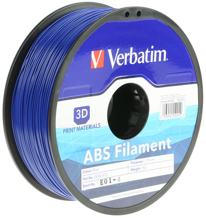 Verbatim - 55002 - Verbatim {ɫ 1.75mmֱ FDM ABS 3D ӡC۽zĲ 55002, 1kg		