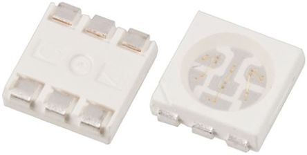 Bivar - SMP6-GC - Bivar SMP6 ϵ Gɫ (532 nm L(zhng)) LED SMP6-GC, 3.7 V, 3 cd, 140 °ҕ, 6 _ PLCC 6 Nb		