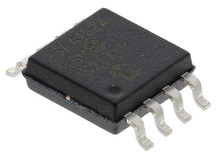Microchip - 25AA1024-I/SM - Microchip 25AA1024-I/SM  EEPROM 惦(ch), 1Mbit, SPIӿ, 250ns, 1.8  5.5 V, 8_ SOIJb		