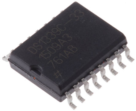 Maxim - DS1339C-33# - Maxim DS1339C-33# (sh)r(sh)r(sh) (RTC), 늳ء՚v, I2C, 16_ SOICb		
