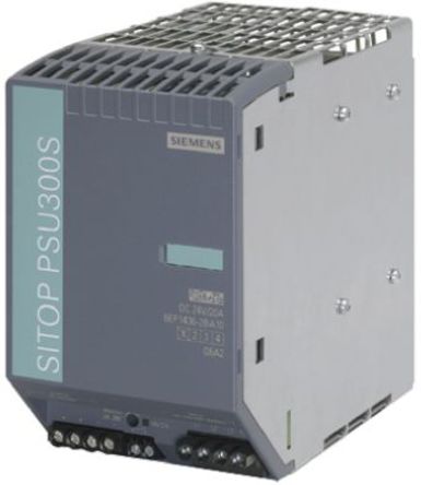Siemens - 6EP1436-2BA10 - Siemens 480W _(ki)P(gun)ģʽ DIN (do)܉尲bԴ 6EP1436-2BA10, 91%Ч, 550V acݔ, 20Aݔ, 24V dcݔ 24V dc/		