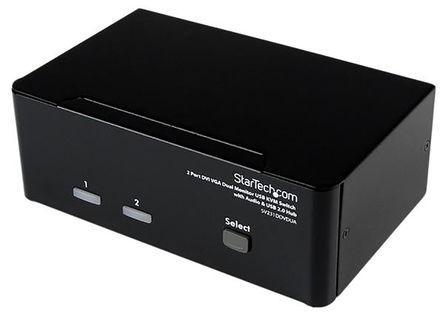 Startech - SV231DDVDUA - Startech KVM ГQ SV231DDVDUA, 2˿, DVI, USB, VGA		