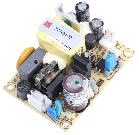 Mean Well - EPS-15-7.5 - Mean Well 15W ݔ Ƕʽ_PģʽԴ SMPS EPS-15-7.5, 120  370 V dc, 85  264 V acݔ, 7.5V dcݔ, 2Aݔ, 81%Ч		