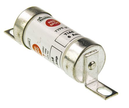 Cooper Bussmann - TIA6 - Cooper Bussmann 6A A2ߴ T, gGgMe Ӣ˜۔ TIA6, BS 88-2, IEC 269-2˜, 22.2mmֱ, 85.5mmL, 660V ac		