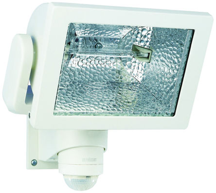 Steinel - HS500S 9 4 hour override) - IP44 WHT - 500 W PIR  uط, IP44, 230  240 V		