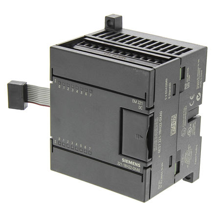 Siemens - 6ES72211BH220XA0 - Siemens SIMATIC S7-200 ϵ PLC ݔ/ݔģK 6ES72211BH220XA0, 24 V ֱ		