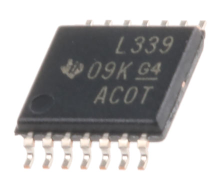 Texas Instruments - LM339PW - Texas Instruments LM339PW 4ͨ ^, _·늘Oݔ, 1.3s, NԴ늉m, 14_ TSSOPb		