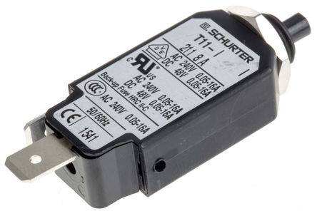 Schurter - 4400.0015 - Schurter T11 ϵ 8A 1 O Ŕ· 4400.0015, 240V ac		