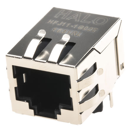 Halo Electronics - HFJ11-1G02ERL - Halo Electronics FastJack ϵ RJ45 UTP RJ HFJ11-1G02ERL		