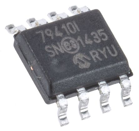 Microchip - MCP79410-I/SN - Microchip MCP79410-I/SN (sh)r(sh)r(sh) (RTC), 늳ء՚vNV SRAM, 64B RAM, I2C, 1.8  5.5 VԴ, 8_ SOICb		