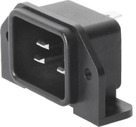 Schurter - 6163.0019 - Schurter 尲b C20 IEC ^ 6163.0019, Ӷ˽, ~16A, 250 V 		