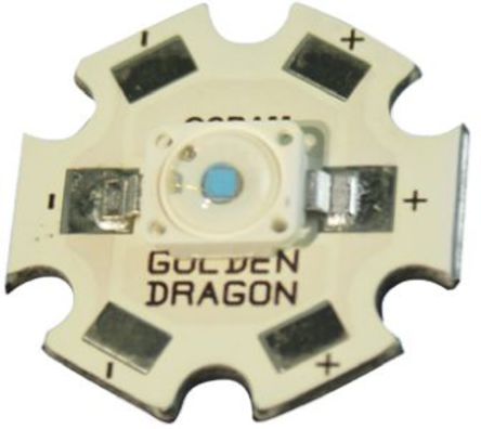 Intelligent LED Solutions - ILH-GD01-BLUE-SC201. - ILS Dragon1 PowerStar ϵ {(ln)ɫ A LED  ILH-GD01-BLUE-SC201., 39 lm		